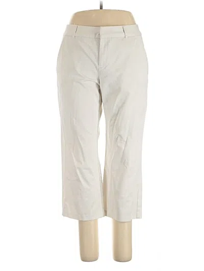 Pre-owned Old Navy Khaki Pant In White