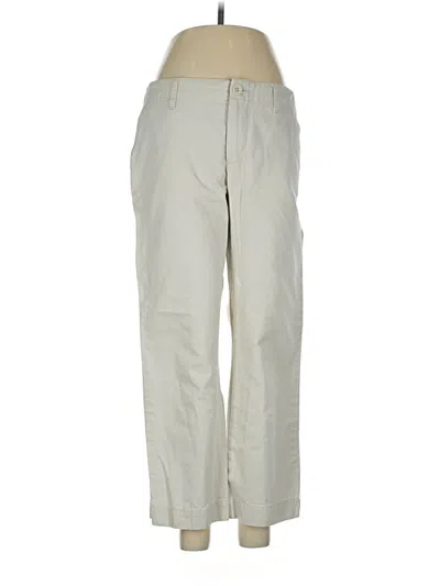 Pre-owned Old Navy Khaki Pant In White