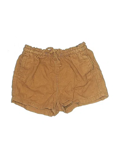 Pre-owned Old Navy Kids' Khaki Shorts In Brown