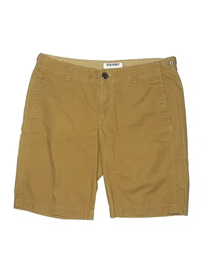 Pre-owned Old Navy Khaki Shorts In Brown