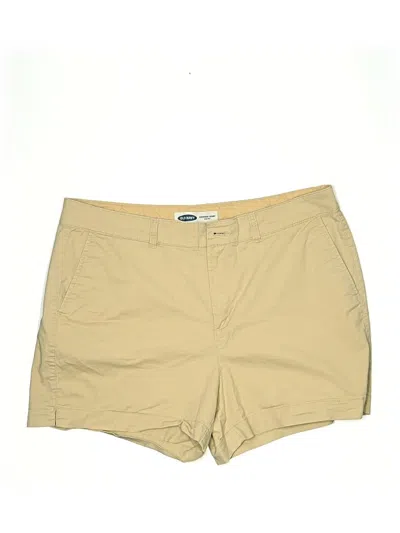 Pre-owned Old Navy Khaki Shorts In Brown