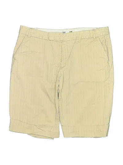 Pre-owned Old Navy Khaki Shorts In Gold