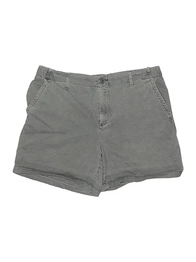 Pre-owned Old Navy Khaki Shorts In Gray
