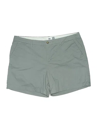 Pre-owned Old Navy Khaki Shorts In Gray