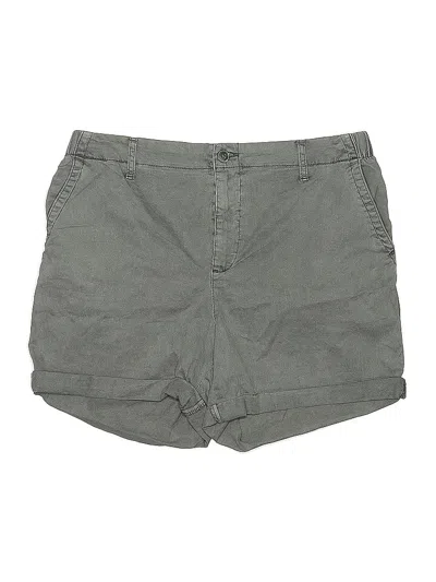 Pre-owned Old Navy Khaki Shorts In Gray