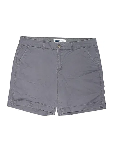 Pre-owned Old Navy Khaki Shorts In Gray