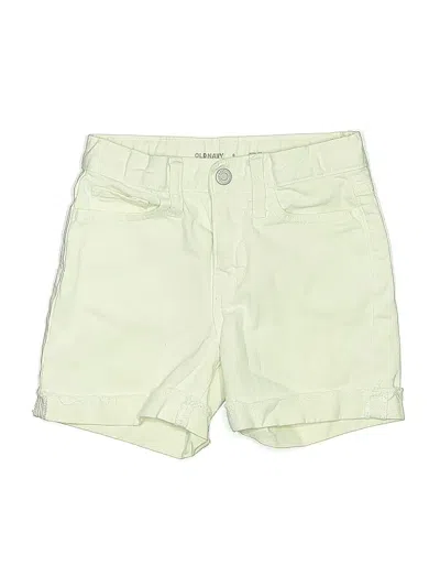 Pre-owned Old Navy Kids' Khaki Shorts In Green