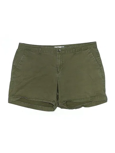 Pre-owned Old Navy Khaki Shorts In Green