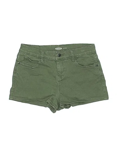 Pre-owned Old Navy Khaki Shorts In Green