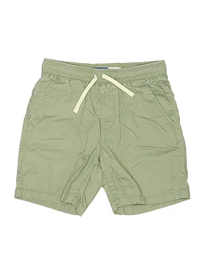 Pre-owned Old Navy Kids' Khaki Shorts In Green