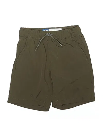Pre-owned Old Navy Kids' Khaki Shorts In Green