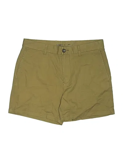Pre-owned Old Navy Khaki Shorts In Green
