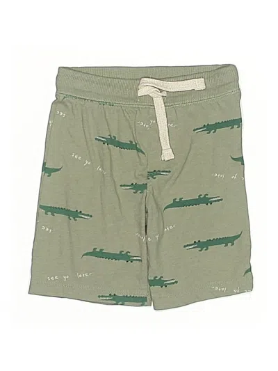 Pre-owned Old Navy Kids' Khaki Shorts In Green