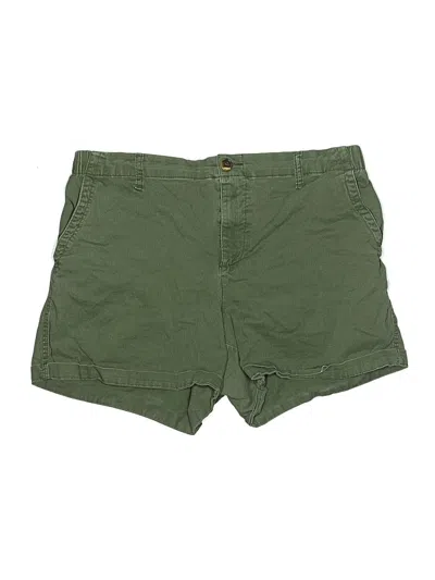 Pre-owned Old Navy Khaki Shorts In Green