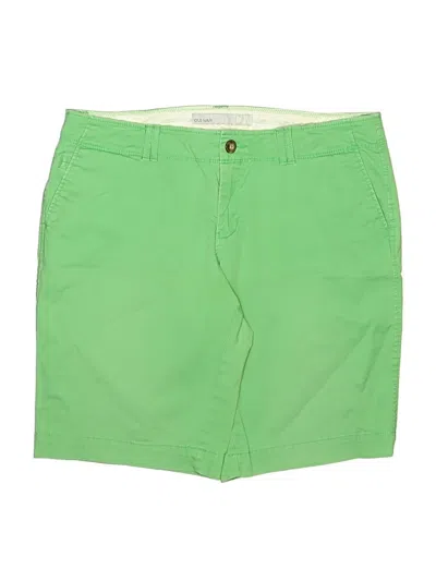 Pre-owned Old Navy Kids' Khaki Shorts In Green