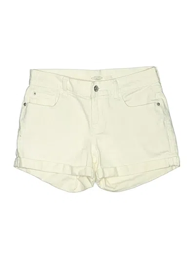 Pre-owned Old Navy Khaki Shorts In Ivory