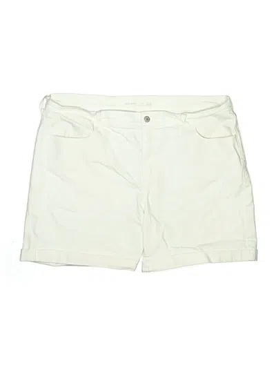 Pre-owned Old Navy Khaki Shorts In Ivory