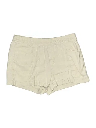 Pre-owned Old Navy Khaki Shorts In Ivory