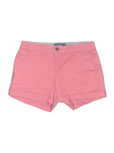 Pre-owned Old Navy Khaki Shorts In Pink