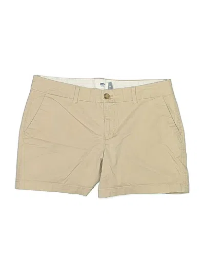 Pre-owned Old Navy Khaki Shorts In Tan