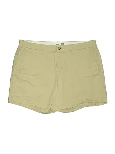 Pre-owned Old Navy Khaki Shorts In Tan