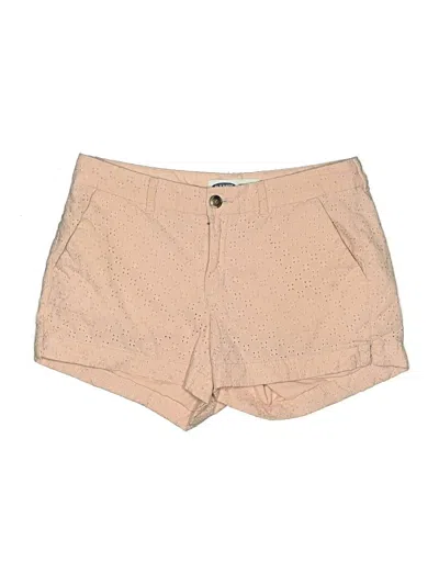 Pre-owned Old Navy Khaki Shorts In Tan