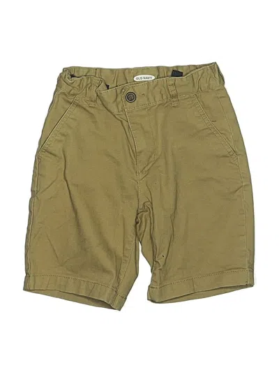 Pre-owned Old Navy Kids' Khaki Shorts In Tan