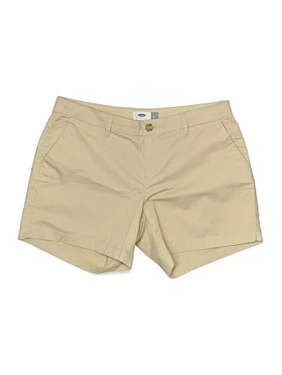 Pre-owned Old Navy Khaki Shorts In Tan