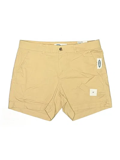 Pre-owned Old Navy Khaki Shorts In Tan