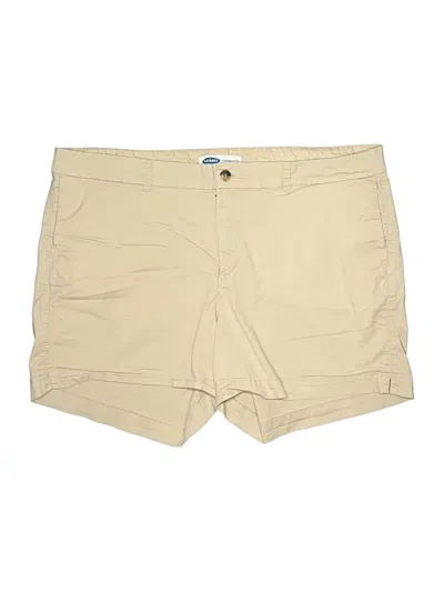Pre-owned Old Navy Khaki Shorts In Tan