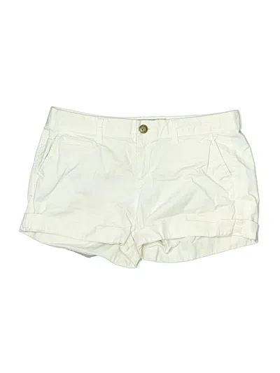 Pre-owned Old Navy Khaki Shorts In White
