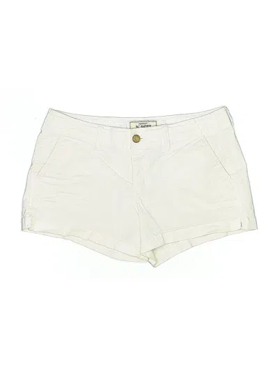 Pre-owned Old Navy Khaki Shorts In White