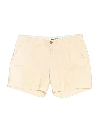 Pre-owned Old Navy Khaki Shorts In White