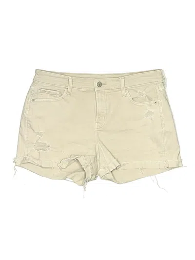 Pre-owned Old Navy Khaki Shorts In White