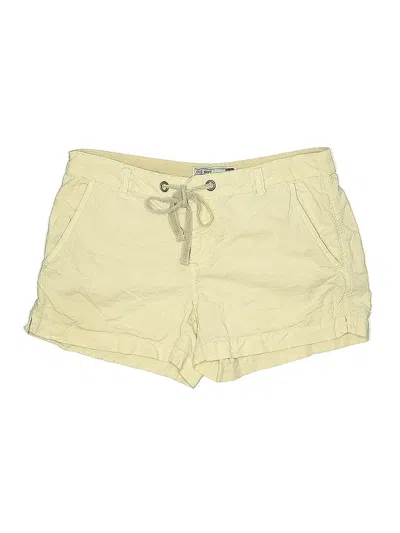 Pre-owned Old Navy Khaki Shorts In Yellow