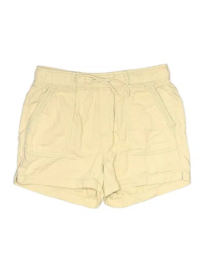 Pre-owned Old Navy Khaki Shorts In Yellow
