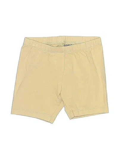 Pre-owned Old Navy Kids' Khaki Shorts In Yellow