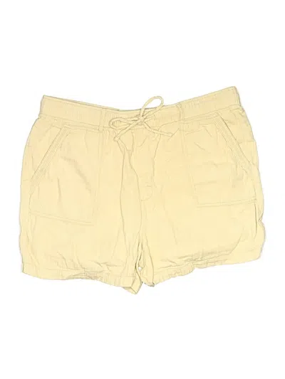 Pre-owned Old Navy Khaki Shorts In Yellow