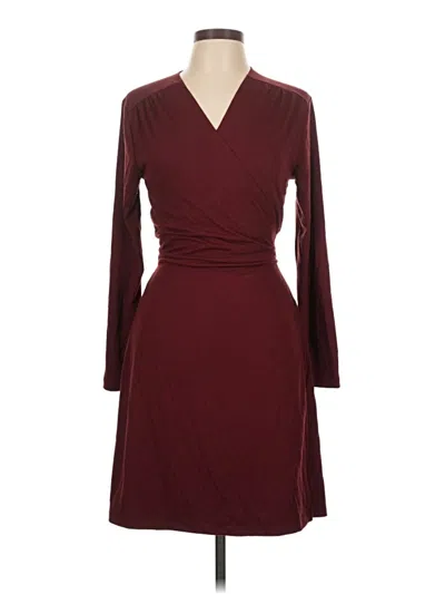 Pre-owned Old Navy Kimono In Burgundy
