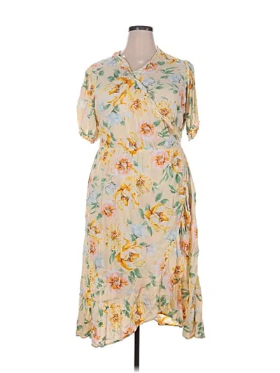 Pre-owned Old Navy Kimono In Yellow
