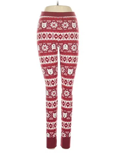 Pre-owned Old Navy Leggings In Red