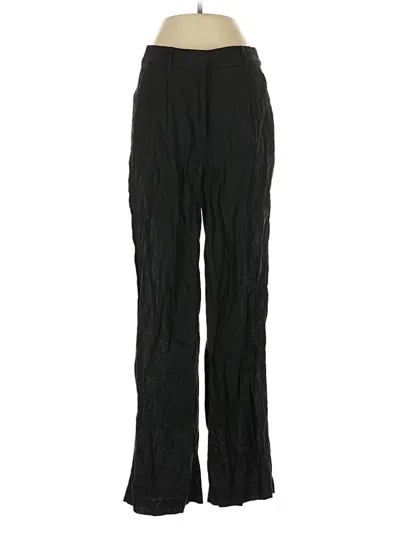 Pre-owned Old Navy Linen Pants In Black