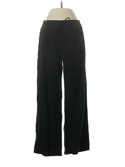 Pre-owned Old Navy Linen Pants In Black
