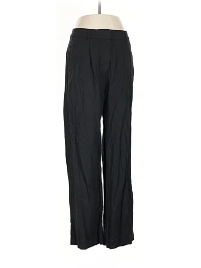 Pre-owned Old Navy Linen Pants In Black