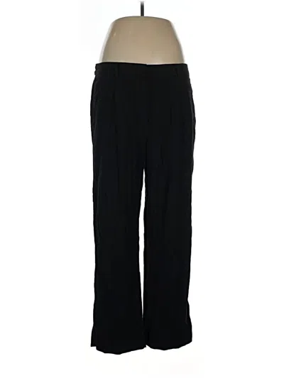 Pre-owned Old Navy Linen Pants In Black
