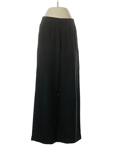 Pre-owned Old Navy Linen Pants In Black