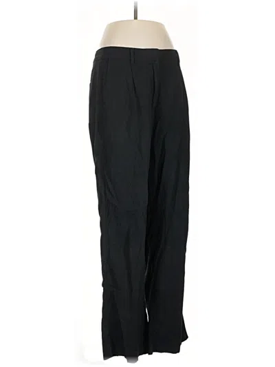 Pre-owned Old Navy Linen Pants In Black