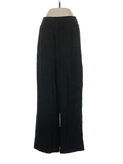 Pre-owned Old Navy Linen Pants In Black