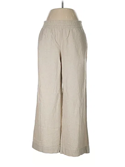 Pre-owned Old Navy Linen Pants In Brown