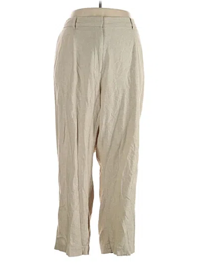 Pre-owned Old Navy Linen Pants In Brown